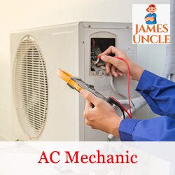 AC mechanic Mr. Monoj Kumar Misra in Bengal Enamel